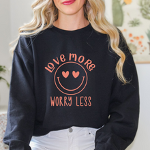 Load image into Gallery viewer, Love More Valentine’s day Sweatshirt.
