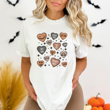 Load image into Gallery viewer, Halloween Candy Hearts t-shirt
