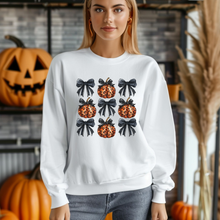 Load image into Gallery viewer, Coquette Pumpkins Women’s Halloween Sweatshirt
