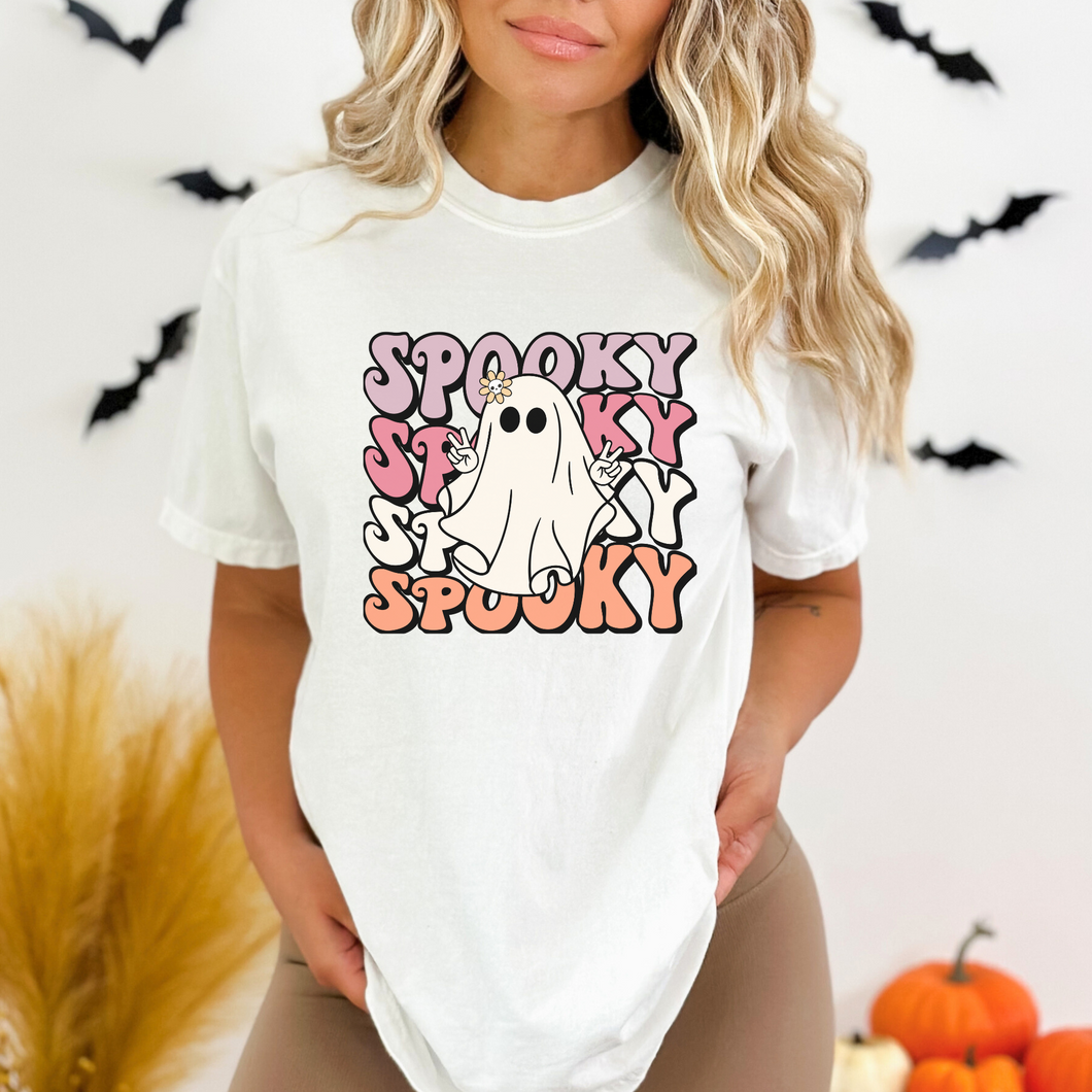 Spooky Halloween graphic tee