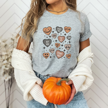 Load image into Gallery viewer, Halloween Candy Hearts t-shirt
