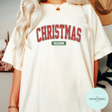 Load image into Gallery viewer, Christmas Season Shirt. Christmas graphic tee
