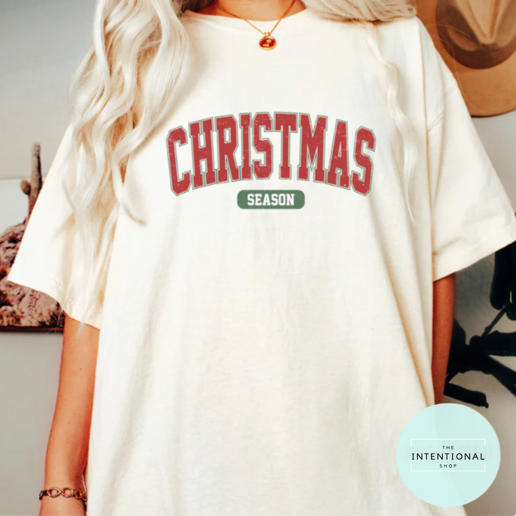 Christmas Season Shirt. Christmas graphic tee