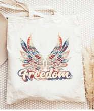 Load image into Gallery viewer, Freedom 4th of July graphic tee
