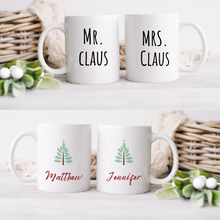 Load image into Gallery viewer, Mrs. Claus Personalized Christmas Mug
