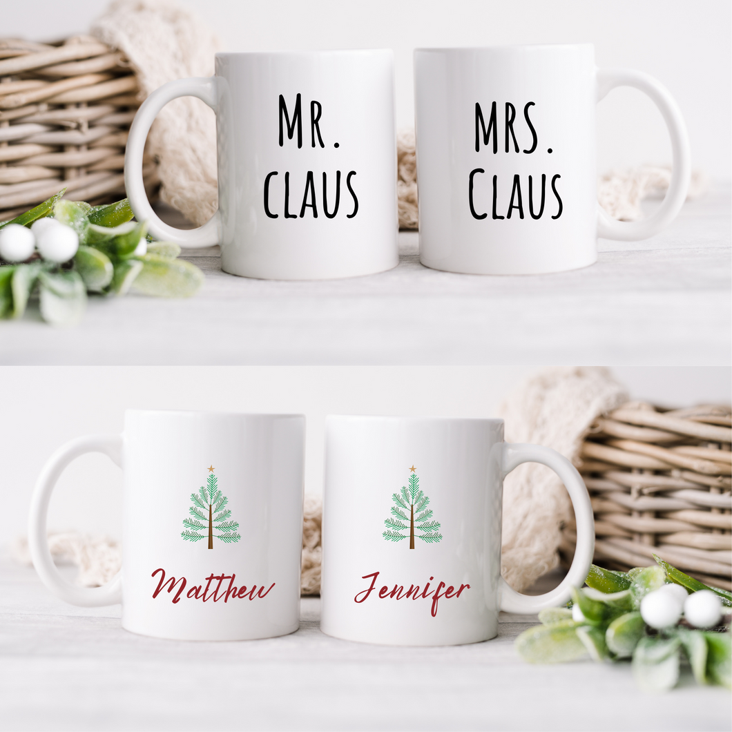 Mrs. Claus Personalized Christmas Mug