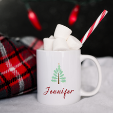 Load image into Gallery viewer, Mrs. Claus Personalized Christmas Mug
