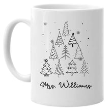 Load image into Gallery viewer, Personalized Christmas mug
