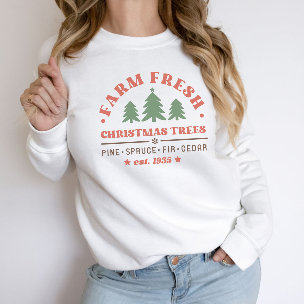 Farm fresh trees Women's Sweatshirt