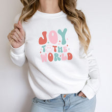 Load image into Gallery viewer, Joy to the world Women&#39;s Sweatshirt
