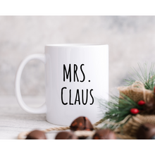 Load image into Gallery viewer, Mrs. Claus Personalized Christmas Mug
