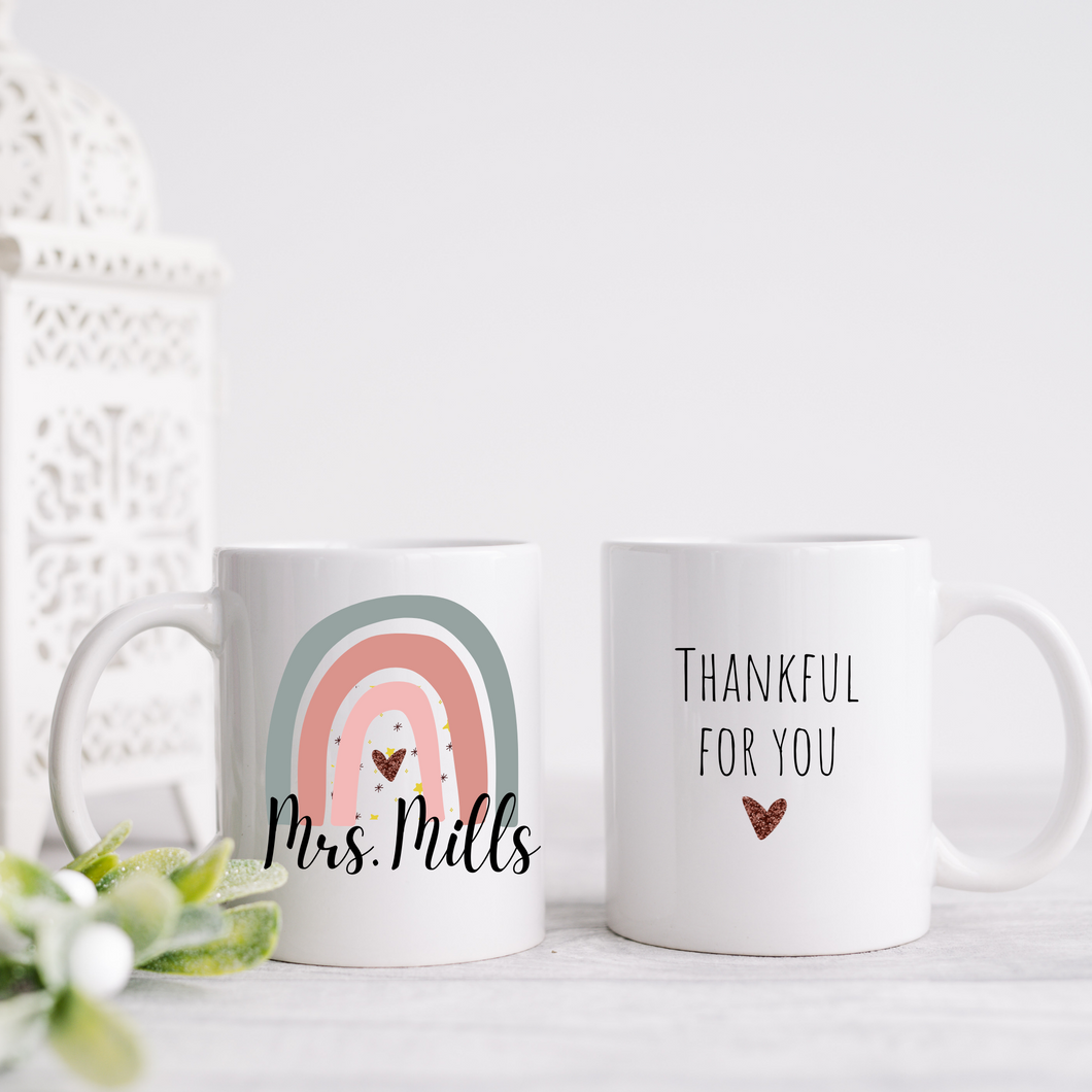 Rainbow Personalized Mug