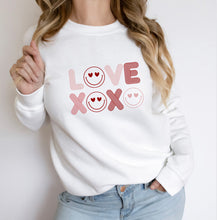 Load image into Gallery viewer, Love xoxo Valentine’s day Sweatshirt.
