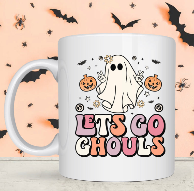 Let’s Go Ghouls Halloween Mug